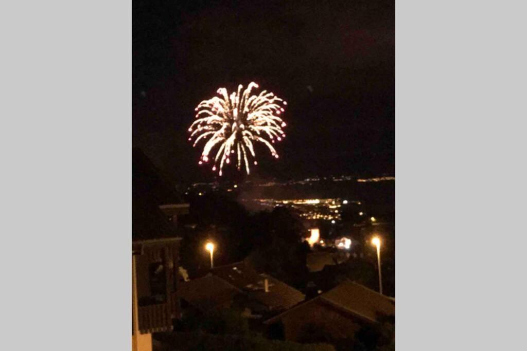 Duplex En Station Vue Sur Lac Leman Толлон Экстерьер фото