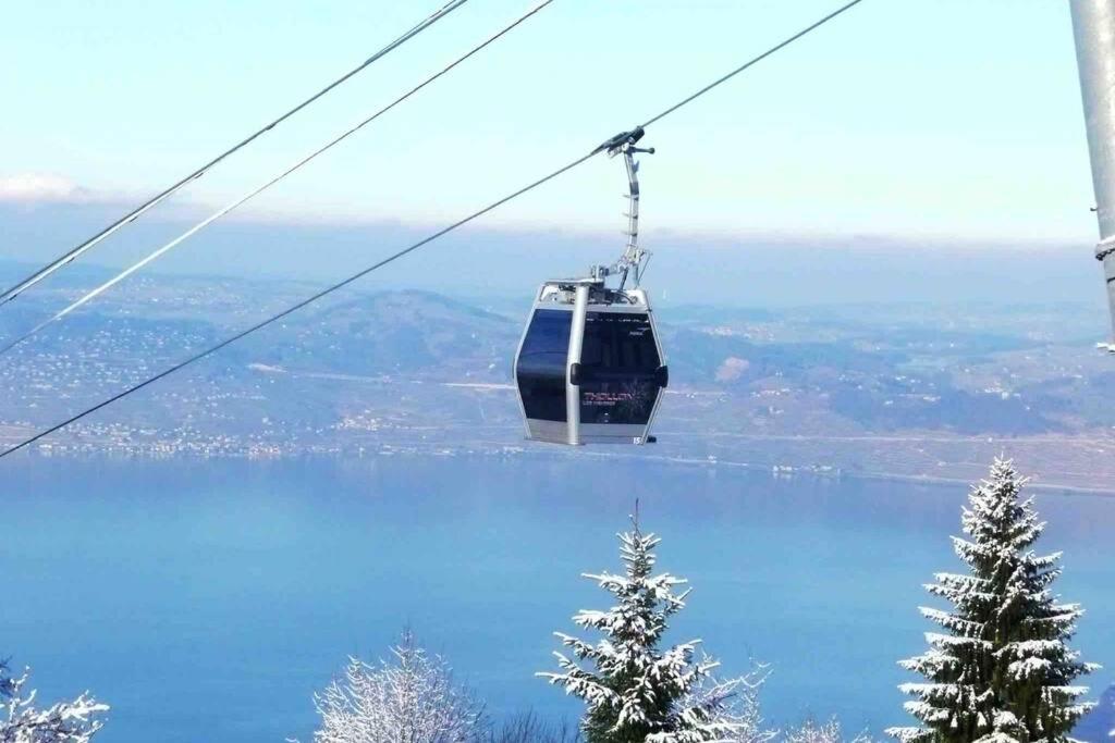 Duplex En Station Vue Sur Lac Leman Толлон Экстерьер фото