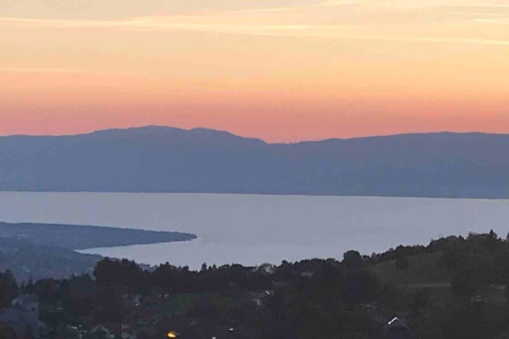 Duplex En Station Vue Sur Lac Leman Толлон Экстерьер фото